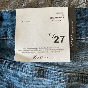 KanCan high rise super skinny jean